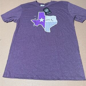 Purple Texas Graphic men’s  T-Shirt, Where I’m From brand. Sooo soft! NWT